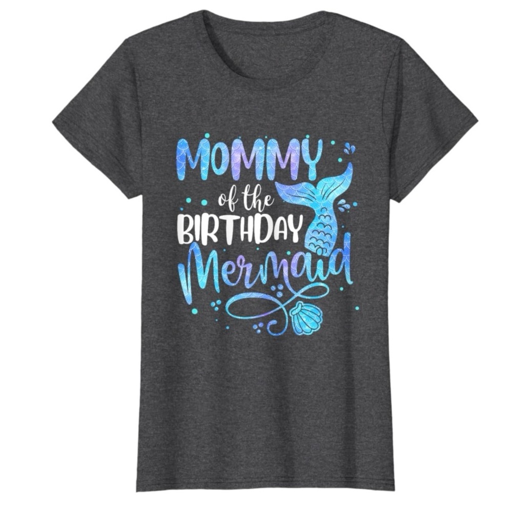 Mermaid mommy shirt